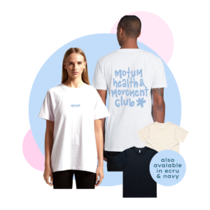 MOTUM Club Tee Blue - Pre-Order