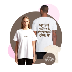 MOTUM Club Tee Brown - Pre-Order